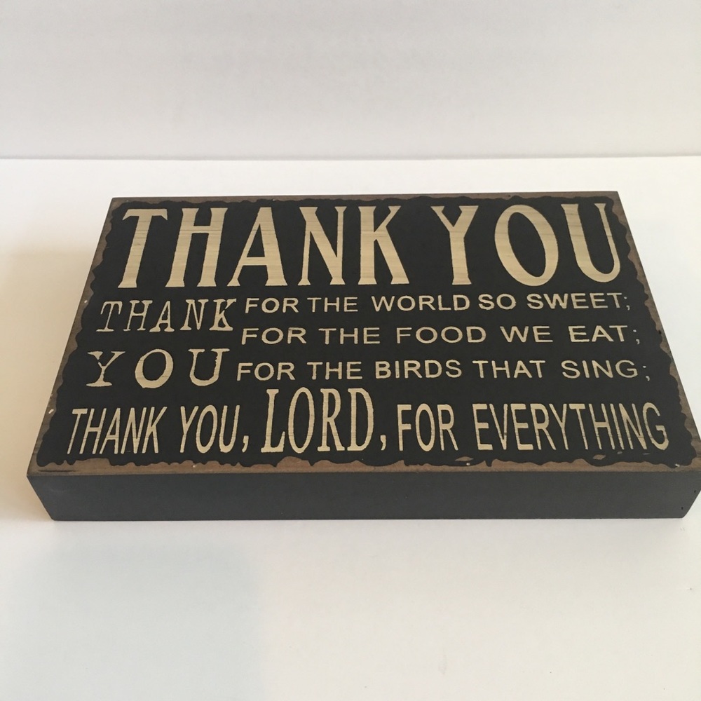 Thank You Sign - Picture 2 of 6
